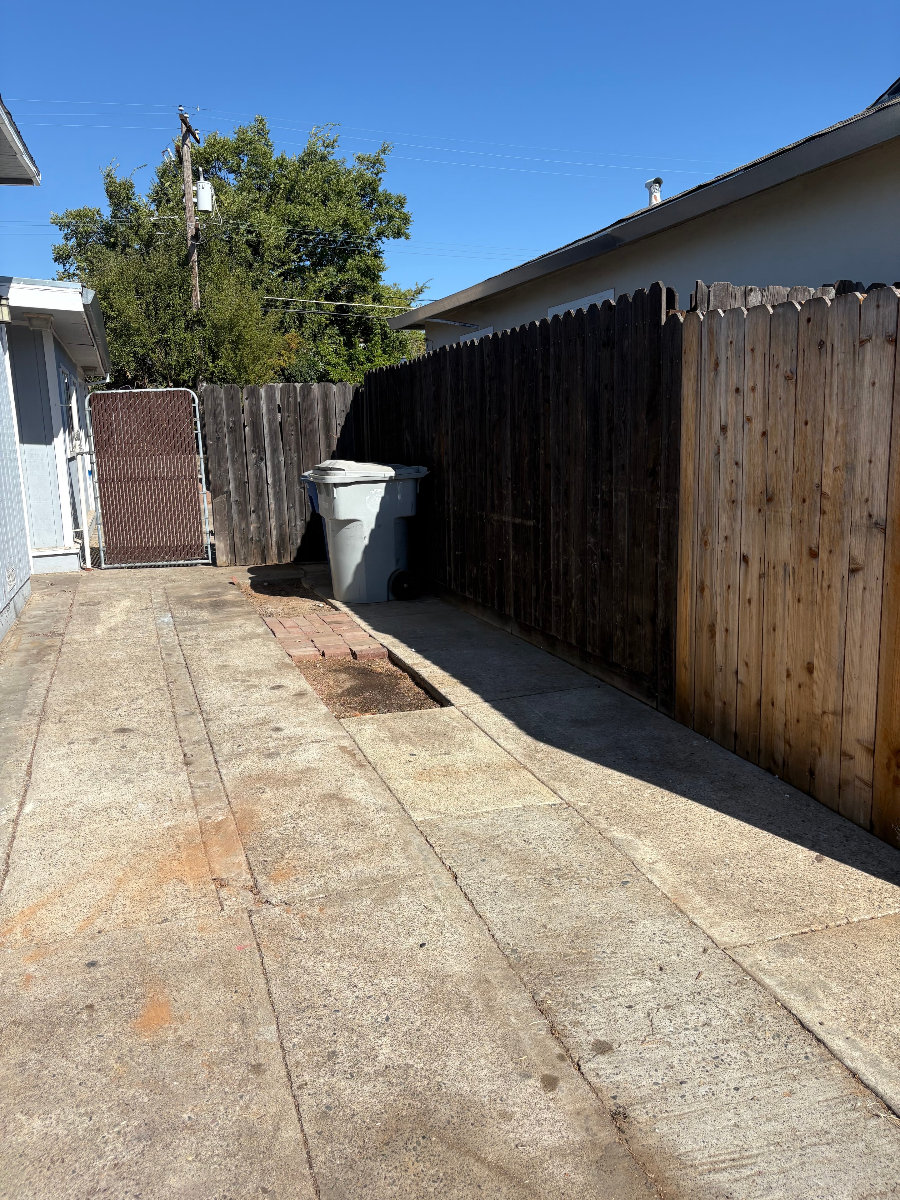 Driveway Cleanout — After