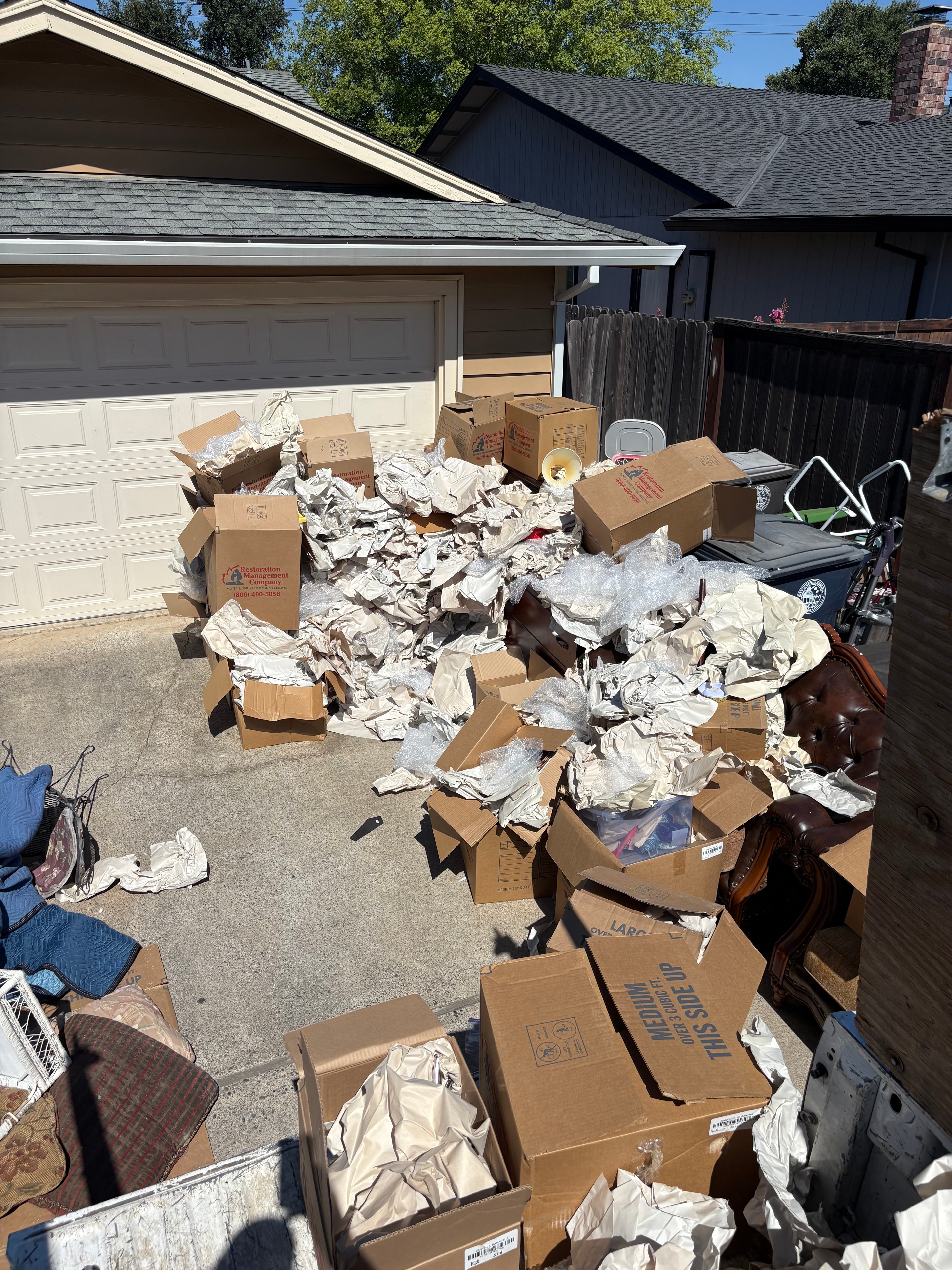 Before clean-out job photo