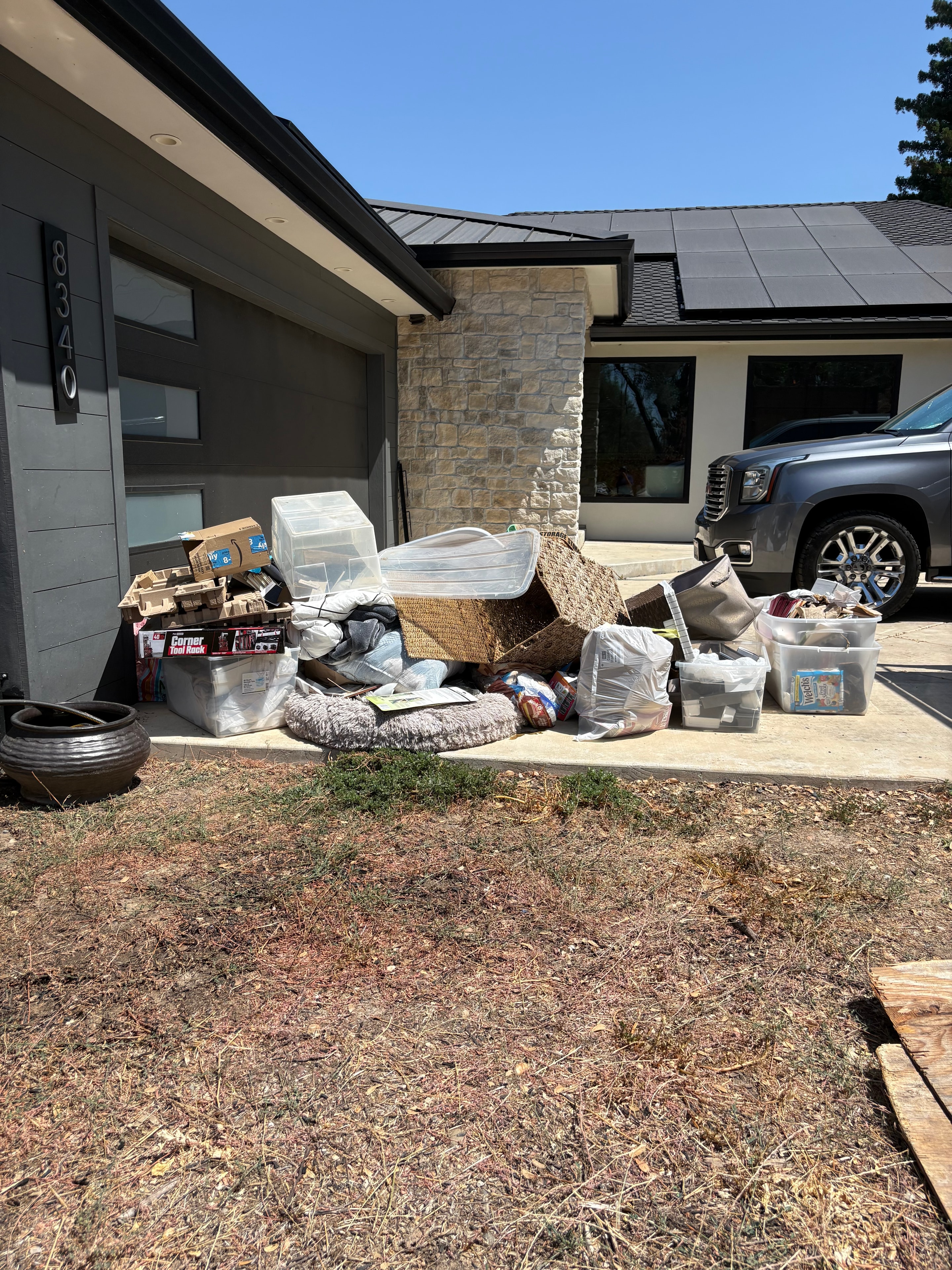 Before clean-out job photo