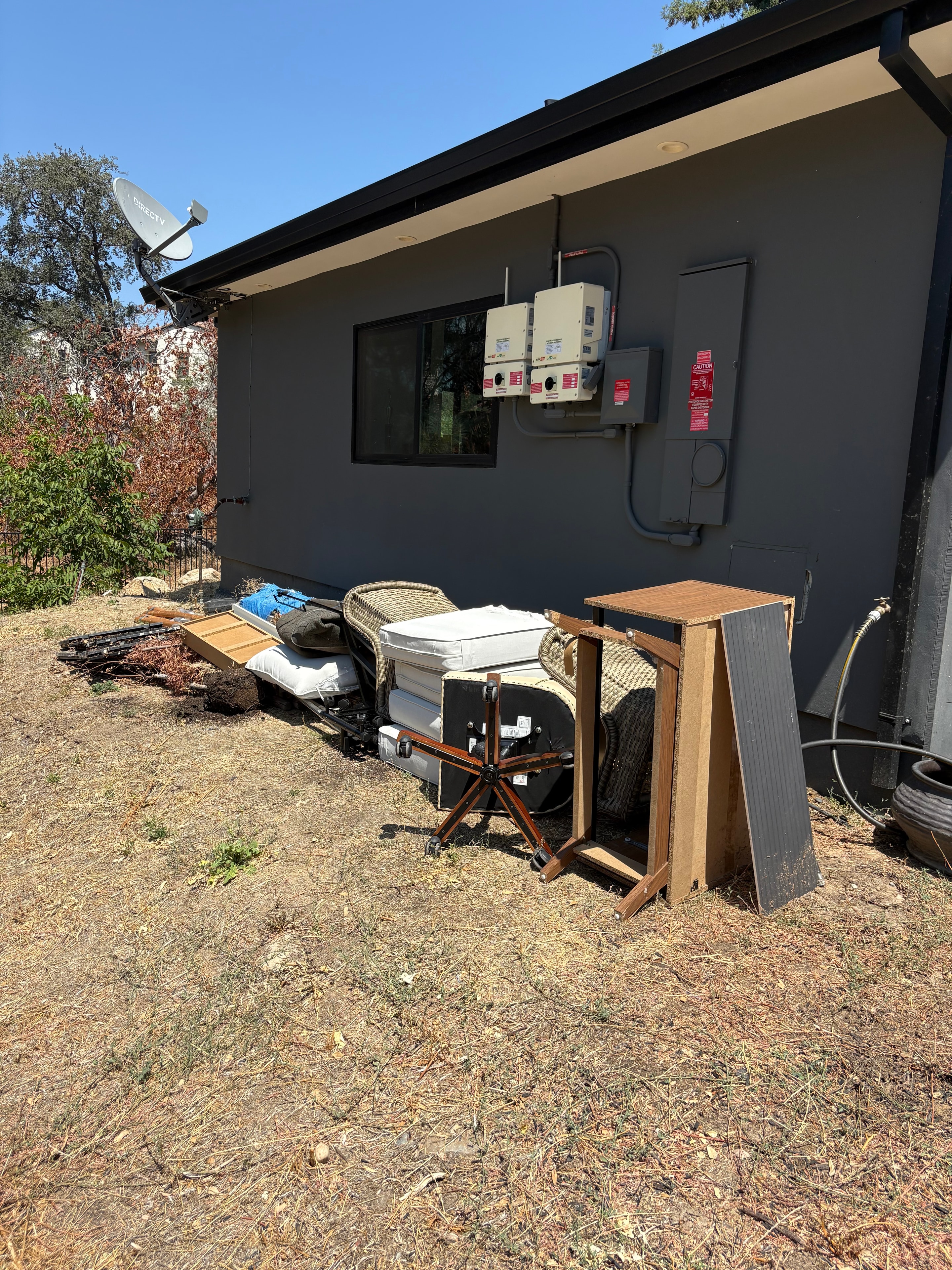 Before clean-out job photo