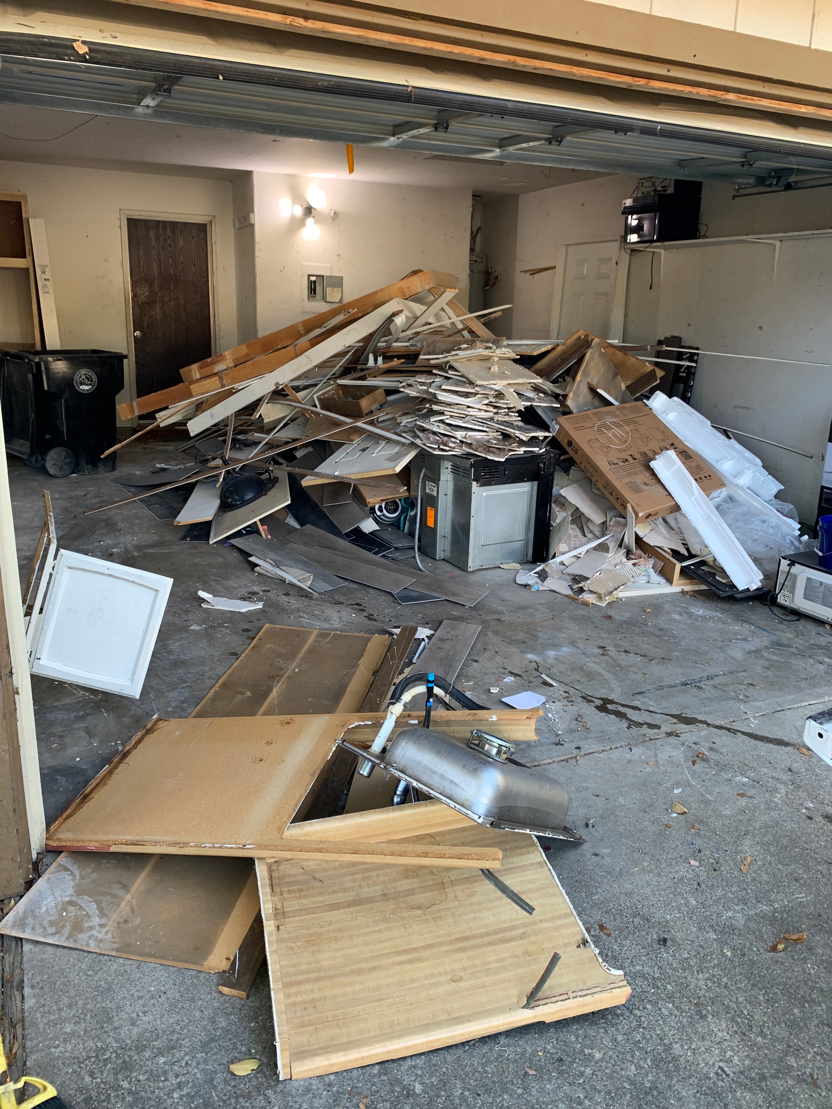 Before clean-out job photo