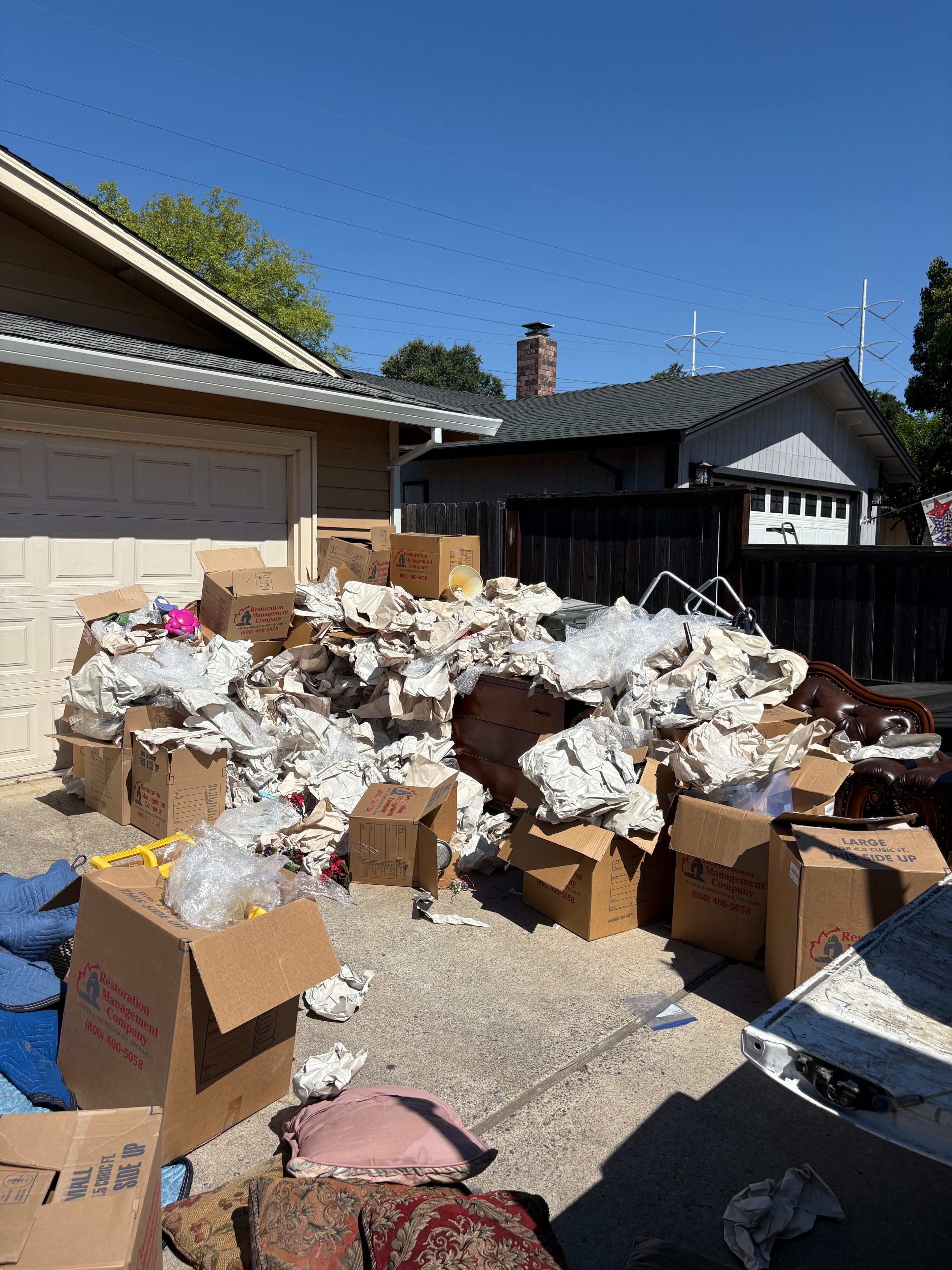 Before clean-out job photo
